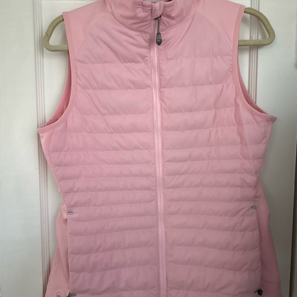 Peter Millar Womens Fuse Hybrid Vest Pink Medium